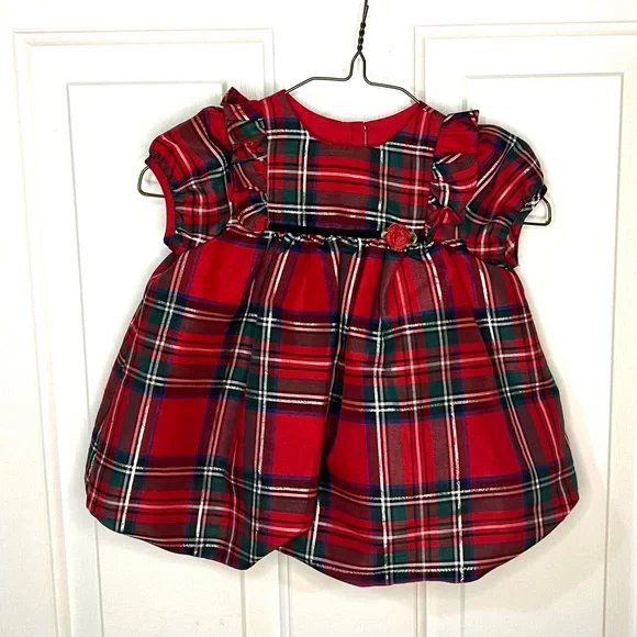 Pastourelle | Dresses | Pastourelle By Pippa Julie Baby Red Plaid Holiday  Christmas Dress 2 Months | Poshmark
